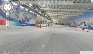 Inside Hemel Snow Centre